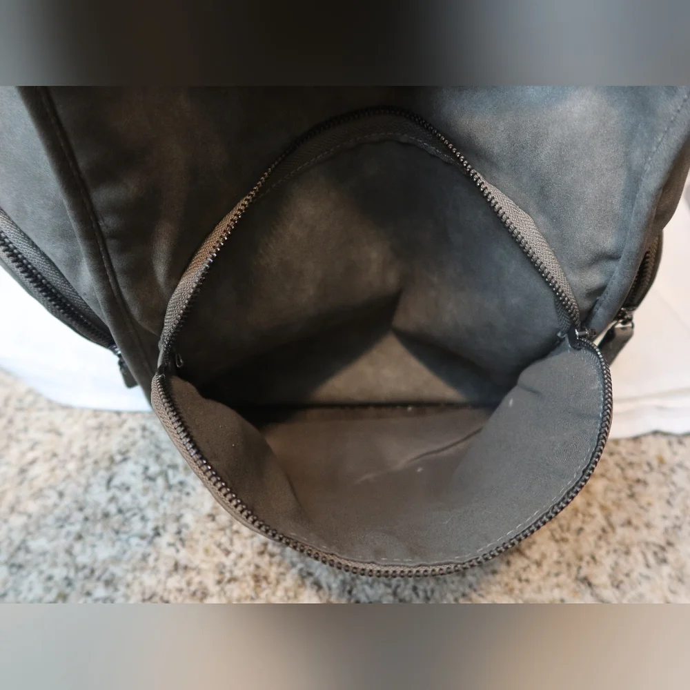 Portage Travel Gear Stylish Gray Women's Backpack